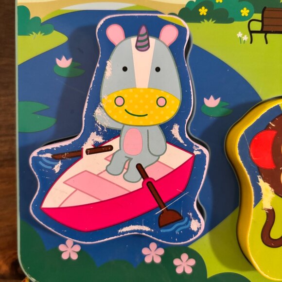 Lot of 4 Toddler Chunky Puzzle Toys - Picture 10 of 12